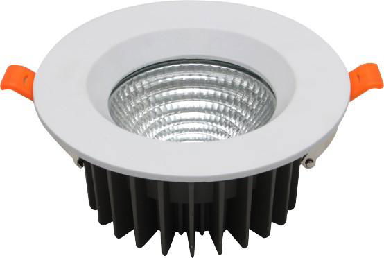 LED Round Downlight Housing Aluminum Lamp Housing Cover 