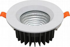 LED Round Downlight Housing Aluminum Lamp Housing Cover 