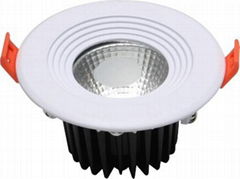 Aluminum Parts LED Light Cover Casting LED Downlight Housing 