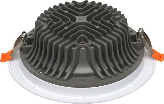 Round Recessed Spare Parts Led DownLight cob 20w downlight casing housing 6