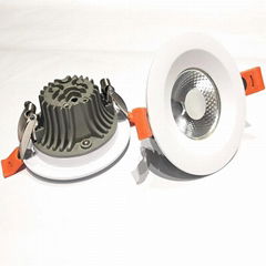 Custom spare parts prototype CNC downlight led housing 