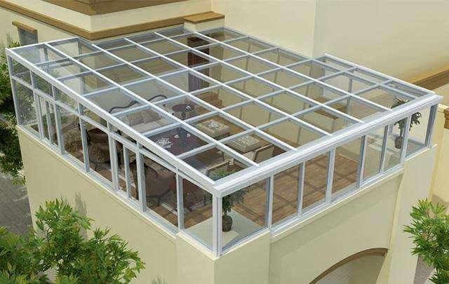 Aluminum alloy glass sun room 3