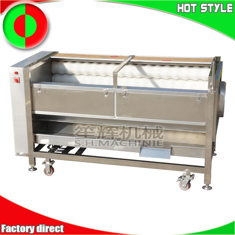 Brush potatoes peeling&cleaning machine for sale 5