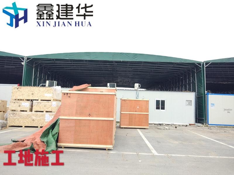 定製排檔雨蓬推拉移動雨蓬 4