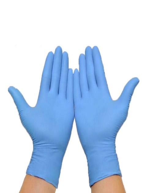 The disposable nitrile gloves 2