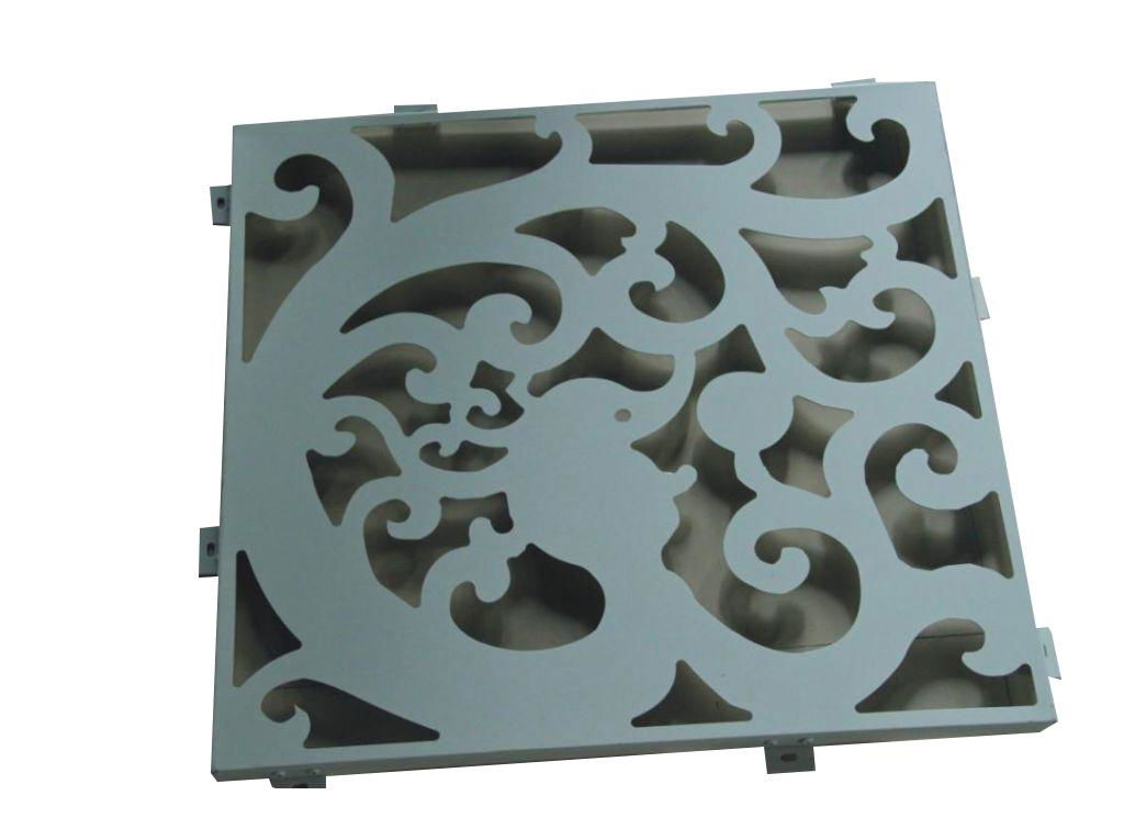 laser engraving 5.0mm Art carving Aluminum Plate for Decorative curtain wall  3
