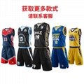 广州洲卡男性篮球服diy定制