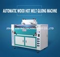 31inches hot melt gluing machine adjustable speed glue coating machine for wood 