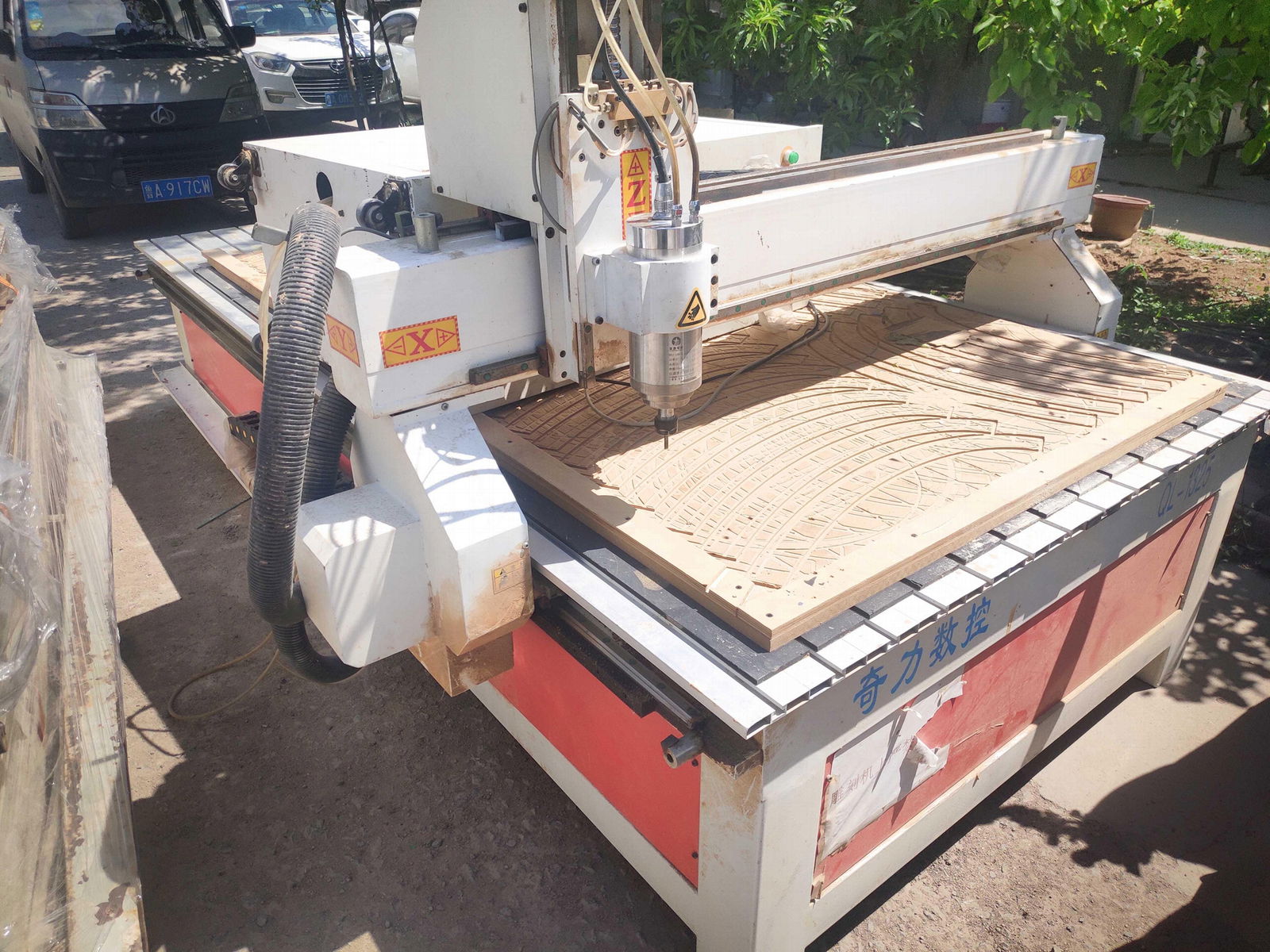 Cheap Low Cost Used Second Hand Wood CNC Router 1325  2