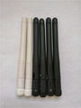 2.4GHz Wireless WiFi Rubber Antenna White and Black Whip Antenna