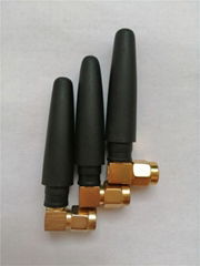 3G Rubber Antenna with SMA R/a Male Connector 50.2mm Height