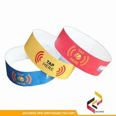 C18 MIFARE NTAG213 Tyvek Wristband/Bracelet