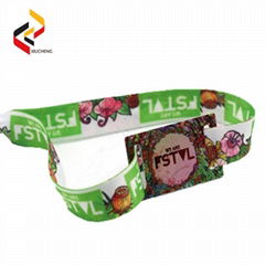 NFC NTAG213 Polyester Fabric Wristbands