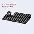 Carbon fiber business card holder