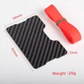 Carbon fiber card holder 5