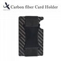 Carbon fiber card holder