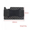 Carbon fiber card holder