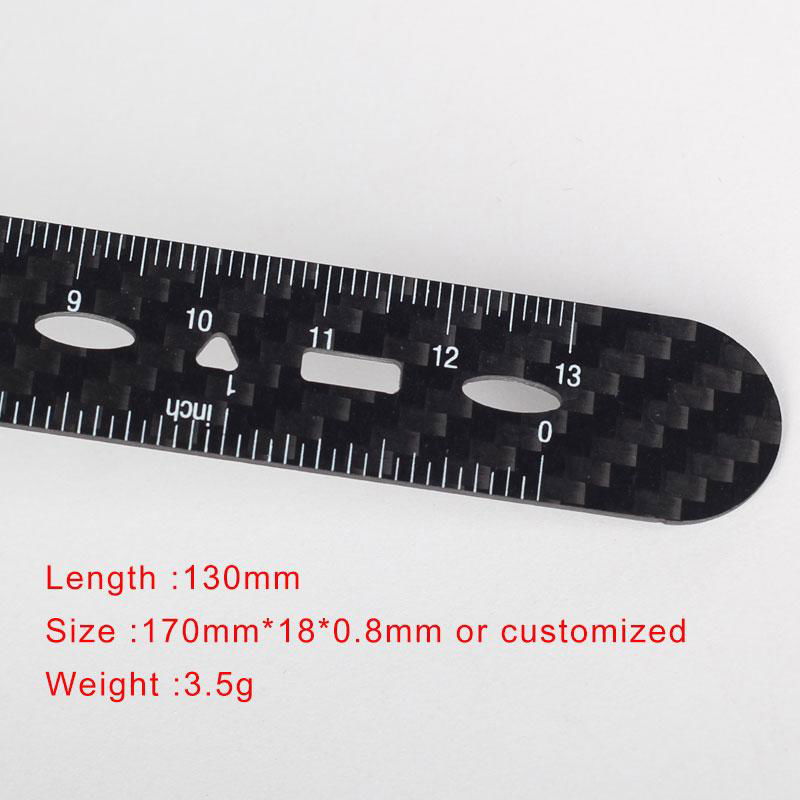 Carbon fiber ruler 5