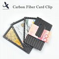 Carbon fiber card clip