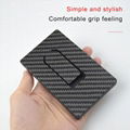 Carbon fiber card clip