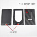 Carbon fiber card clip