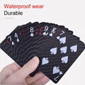 Carbon fiber poker cards
