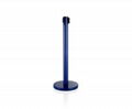 LG-B6 Blue Vip Control Crowd Queue Pole Post Belt Stanchions for Airport