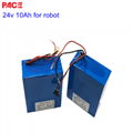 Robot lithium battery pack with BMS