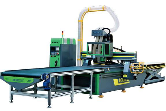 Select best quality BCM1325E wood cnc router for Panel Funiture