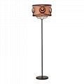 Iron Crystal Fabric Shade Living Room Decorative Floor Lamp 1