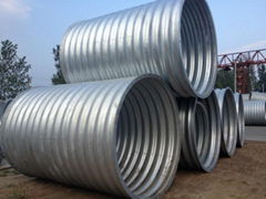 Galvanized Corrugated Drain Culvert Pipe 