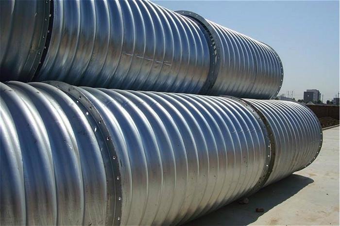 Low Prices Galvained Corrugated Steel Culvert Pipe  2