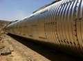 China made semi-circular galvanized corrugated steel arch tunnel culvert  3