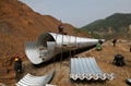 Q345 material 200*55 wave drainage special corrugated steel pipe culvert 