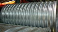 large diameter hot dipped galvanized corrugated culvert pipe for bridgeGalvanize 1