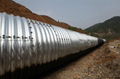 large diameter hot dipped galvanized corrugated culvert pipe for bridgeGalvanize 3