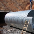 Multi structural plates assembly corrugated steel pipe price  3