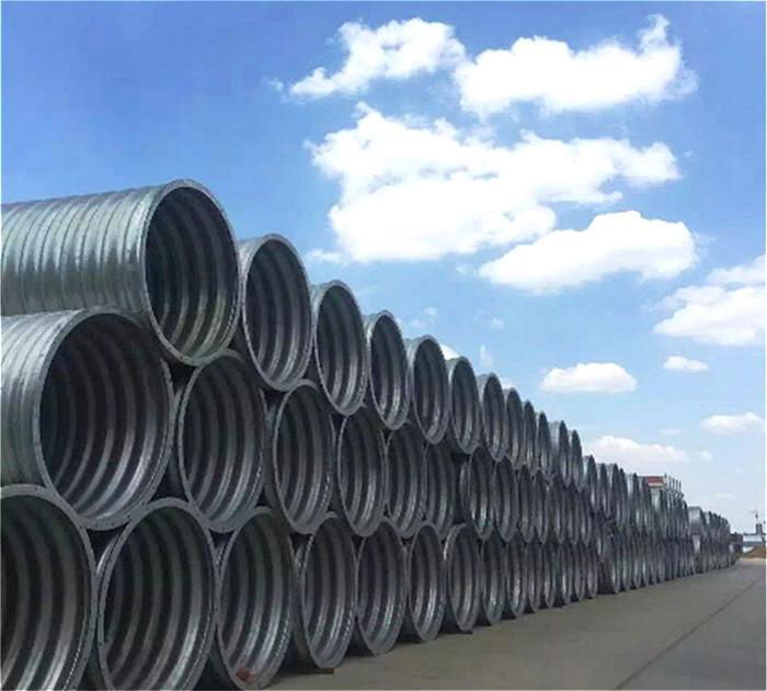 Factory price assembled corrugated galvanized steel culvert pipe 3
