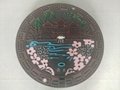Ductile Iron Manhole Cover with Frame En124