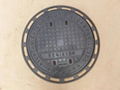 Ductile Iron Manhole Cover with Frame Class C250 D400 4