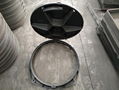 Ductile Iron Manhole Cover with Frame Class C250 D400 5