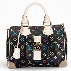               Monogram Multicolor Speedy 30 Black Hand Bag     ags wholesaler    (Hot Product - 1*)