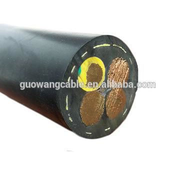 1.5mm2-300mm2 multi core EPDM H07 rubber jacket cable  2