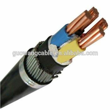 YJV32 copper conductor PVC insulated steel wire armoured PVC jacket power cable 2