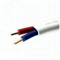 Guowang Brand BVVB 2 Core DC Power Cable 2*1.5 and 7 core wire dc power cable 3