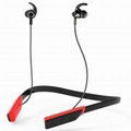 IPX5 Bluetooth Neckband Earphone     wireless bluetooth headset supplier   2