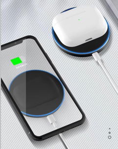 2022 New Fast Charging 10W Portable Qi Wireless Charger Cell Phone Charging Pad  2