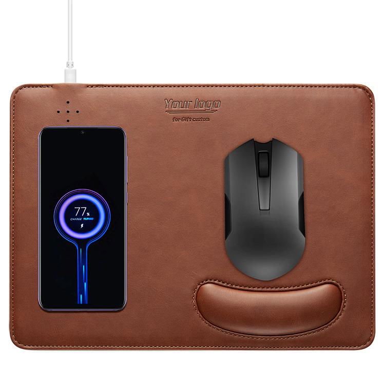 Mobile Phone Multi Funtional Wireless Charger Mouse Pad Customizable Mouse Pads 2