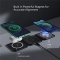2023 Latest Fashion Magnetic 3 in 1 Wireless Charge Foldable For Trave 5