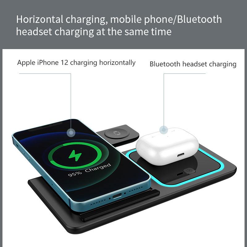 Wholesale 3 in 1 Wireless Charger for Mobile phone/iWatch/Airpod 4